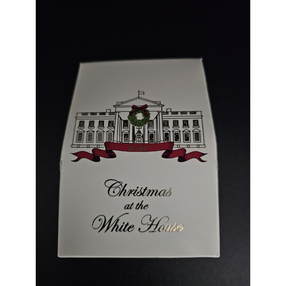 White House Christmas 2026 Souvenir Donald Trump 2nd Term‎ Hershey's Kisses